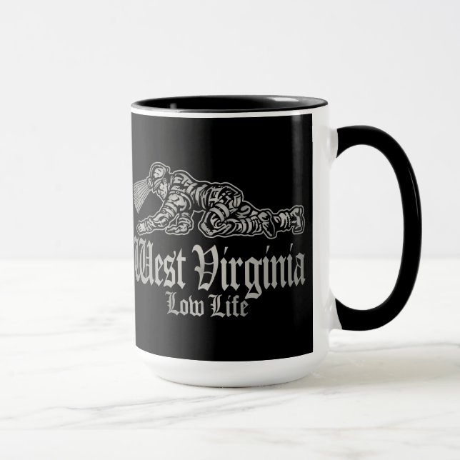 Caneca VIRGÍNIA OCIDENTAL vida de baixo nível (Direita)