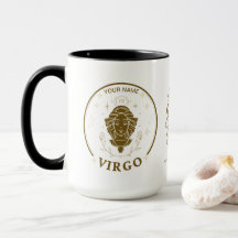 Virgo Personalizado Zodiac 15 oz - Coffee Mug