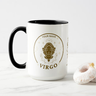 Caneca Virgo Personalizado Zodiac 15 oz - Coffee Mug