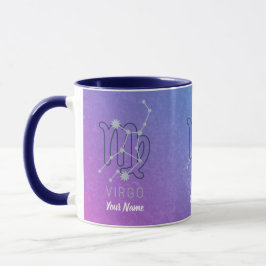 Caneca Virgo Zodiac - Sinal de Estrela - Constelação do H
