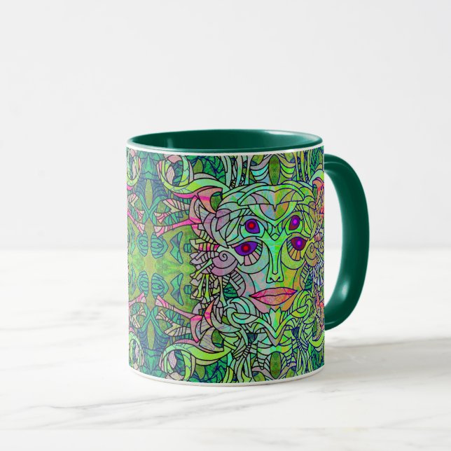 Caneca Viriditas Viewpoints Mask Mug (Frente Esquerda)