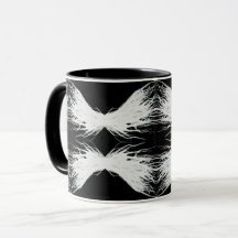 Virtudes Asa Branca Abstrata Arte Tinta Álcool