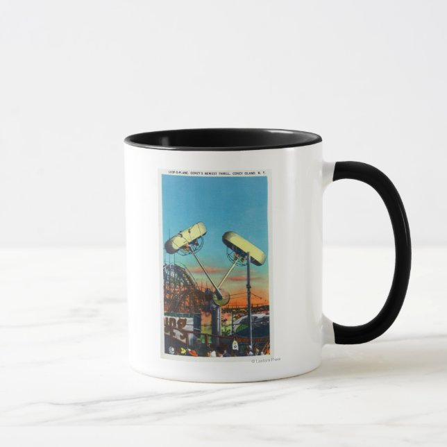 Caneca Visão da pista de loop-o-plano nº 1 (Direita)