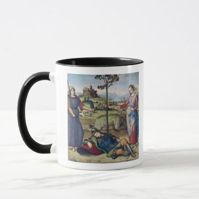 Caneca Visão de um cavaleiro, c.1504 (Esquerda)