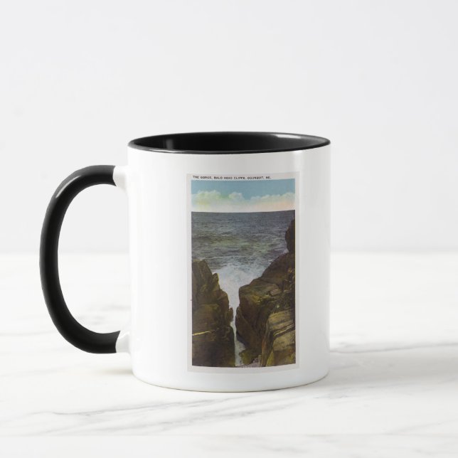 Caneca Visão dos Clipes Cabeças Baldas, o Desfiladeiro (Esquerda)
