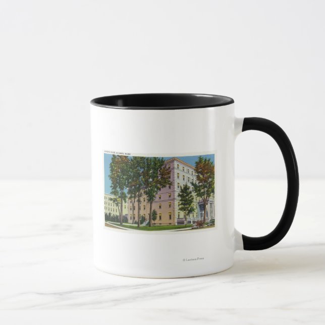 Caneca Visão Exterior da Casa Augusta (Direita)