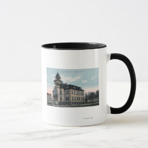 Caneca Visão Exterior do Bldg do East Side School