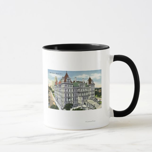 Caneca Visão Exterior do edifício Capitólio Estatal # (Direita)
