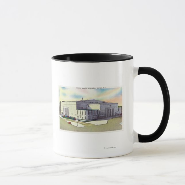 Caneca Visão Exterior do Memorial Buffalo (Direita)