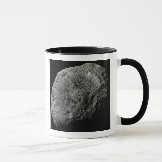 Caneca Visão falsa da lua de Saturno Hyperion (Direita)
