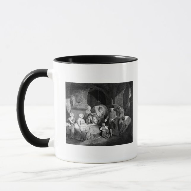 Caneca Visitando e aliviando as misérias da (Esquerda)