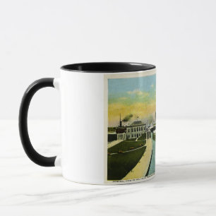 Caneca Vista abaixo do Soo, fechamentos de Soo, Michigan