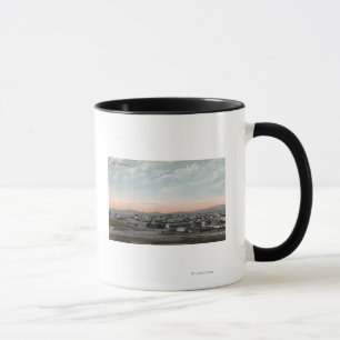 Caneca Vista aérea da cidade 4