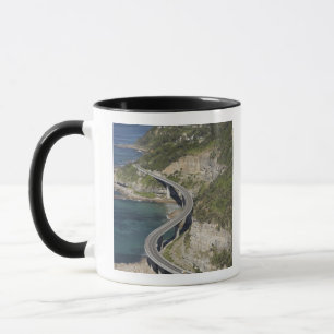 Caneca Vista aérea da ponte Sea Cliff perto de Wollongon
