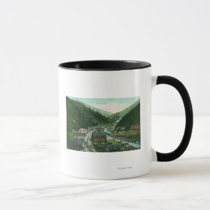 Caneca Vista aérea de CityGem, identificação