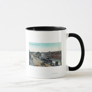 Caneca Vista aérea de StreetWoodland principal ocidental