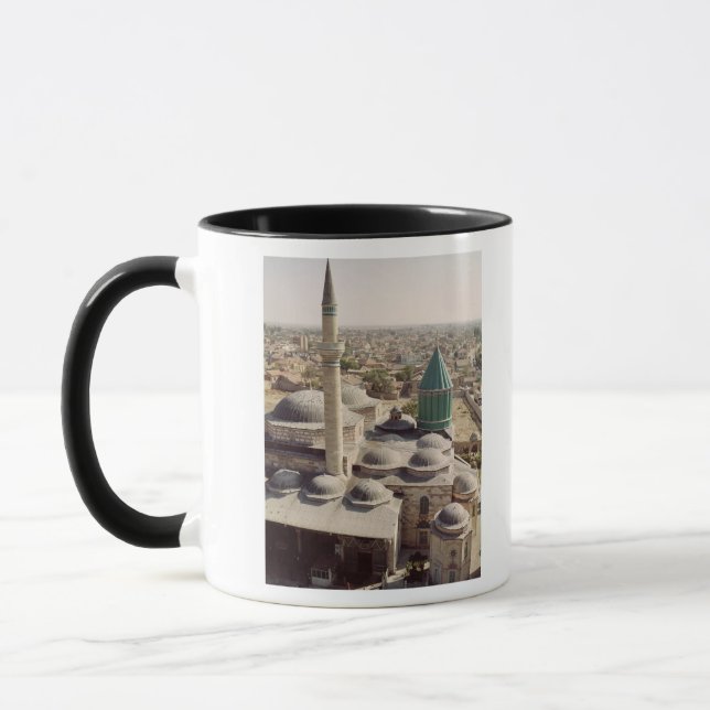 Caneca Vista aérea do Mevlana Tekke (Esquerda)