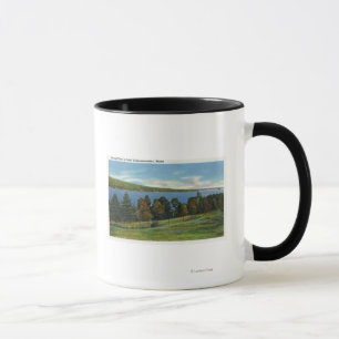 Caneca Vista cénico do lago Cobbosseecontee