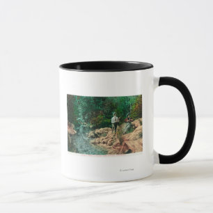 Caneca Vista da angra do chacal em Gilroy Hot Springs