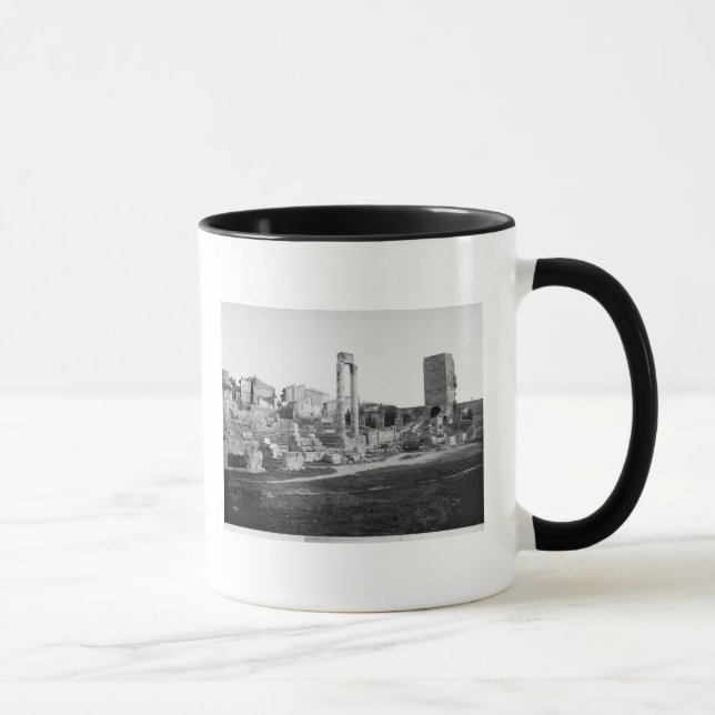 Caneca Vista da antiguidade do teatro (Direita)