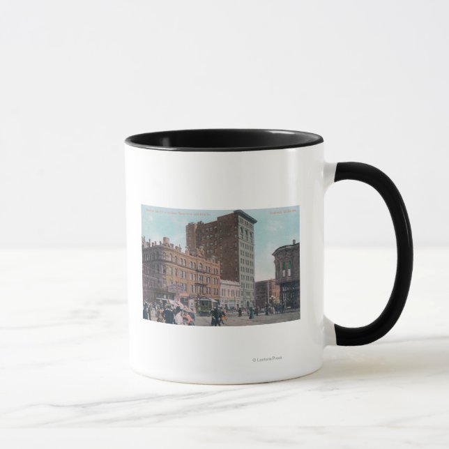 Caneca Vista da Broadway, Rua 14, San Pablo Ave Junctio (Direita)