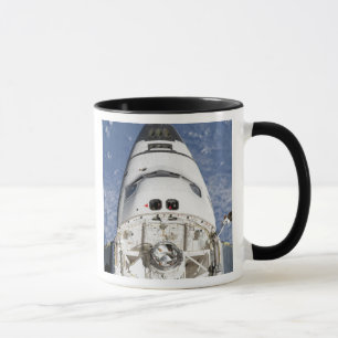 Caneca Vista da cabine do grupo do esforço do vaivém