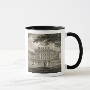 Caneca Vista da casa de Buckingham, gravada por W.