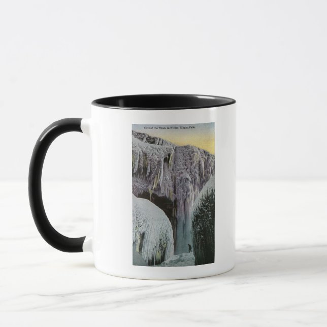 Caneca Vista da Caverna dos Ventos no Inverno (Esquerda)