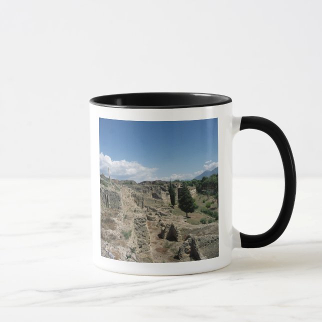 Caneca Vista da cidade arruinada (Direita)