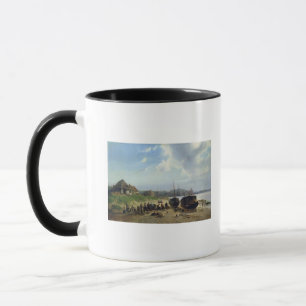 Caneca Vista da costa holandesa
