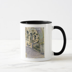 Caneca Vista da escadaria grande
