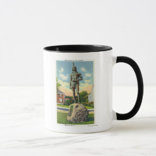 Caneca Vista da estátua de Massasoit # 2