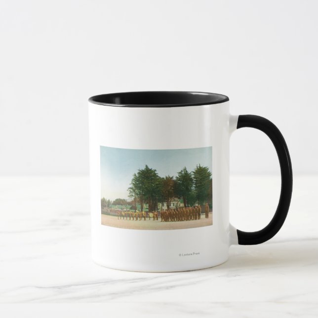 Caneca Vista da Guarda Monte Presidio em Formação (Direita)