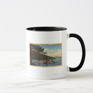 Caneca Vista da ilha do tesouro