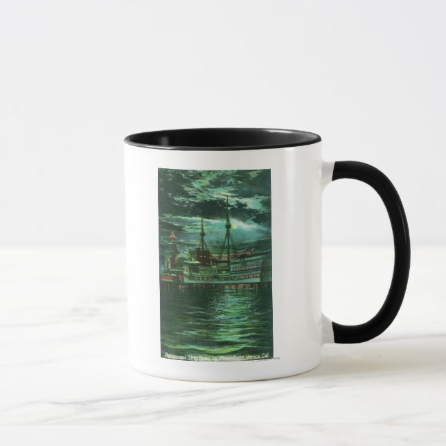Caneca Vista da Lua do Hotel para Navios Restaurantes (Direita)