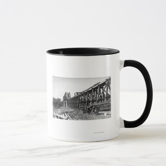 Caneca Vista da ponte Chico-Oroville (Direita)