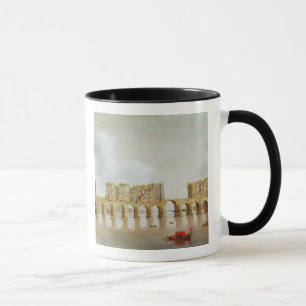 Caneca Vista da ponte de Londres, c.1632 (óleo no painel