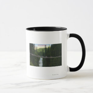 Caneca Vista da ponte de suspensão de Capilano
