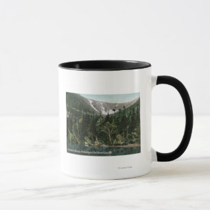 Caneca Vista da ravina de Tuckermans, Mt. Washington