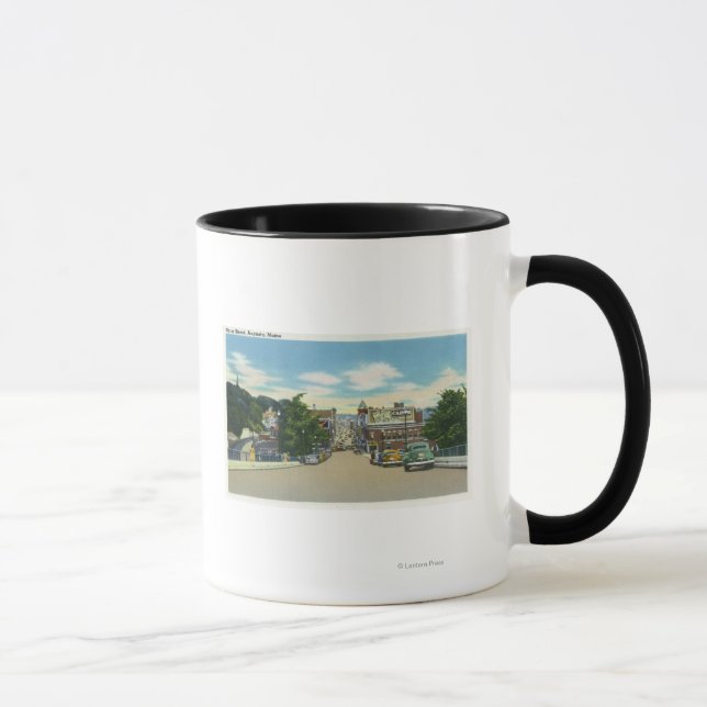 Caneca Vista da Rua Água (Direita)