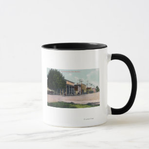 Caneca Vista da rua dianteira