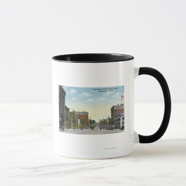 Caneca Vista da Rua Estadual do Parque Crescente (Direita)