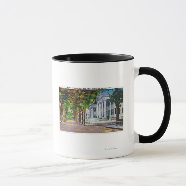 Caneca Vista da Rua Principal Superior das Mansões Coloni (Direita)