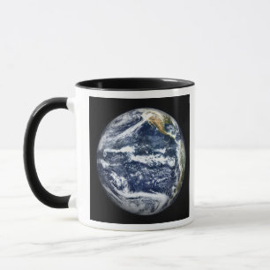 Caneca Vista da Terra do Cheio centrada sobre o Pacífico 