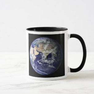 Caneca Vista da Terra do espaço