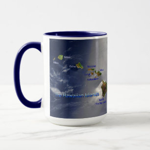 Caneca Vista das Ilhas Havaianas