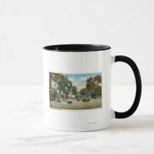 Caneca Vista de avenidas do parque e do Fairfield