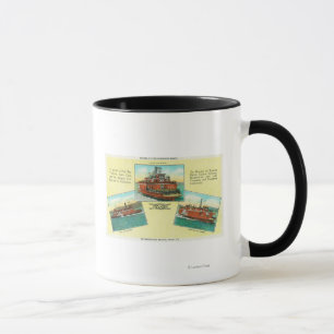 Caneca Vista de balsas de Richmond-San Rafael