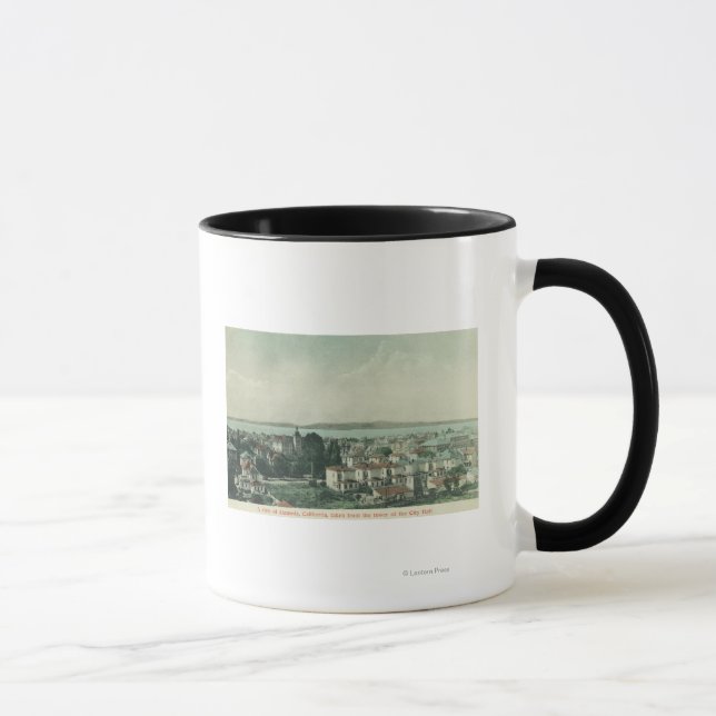Caneca Vista de Cidade da Câmara de TorreAlameda, CA (Direita)