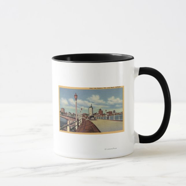 Caneca Vista de Cidade do Cais Arco-Íris (Direita)